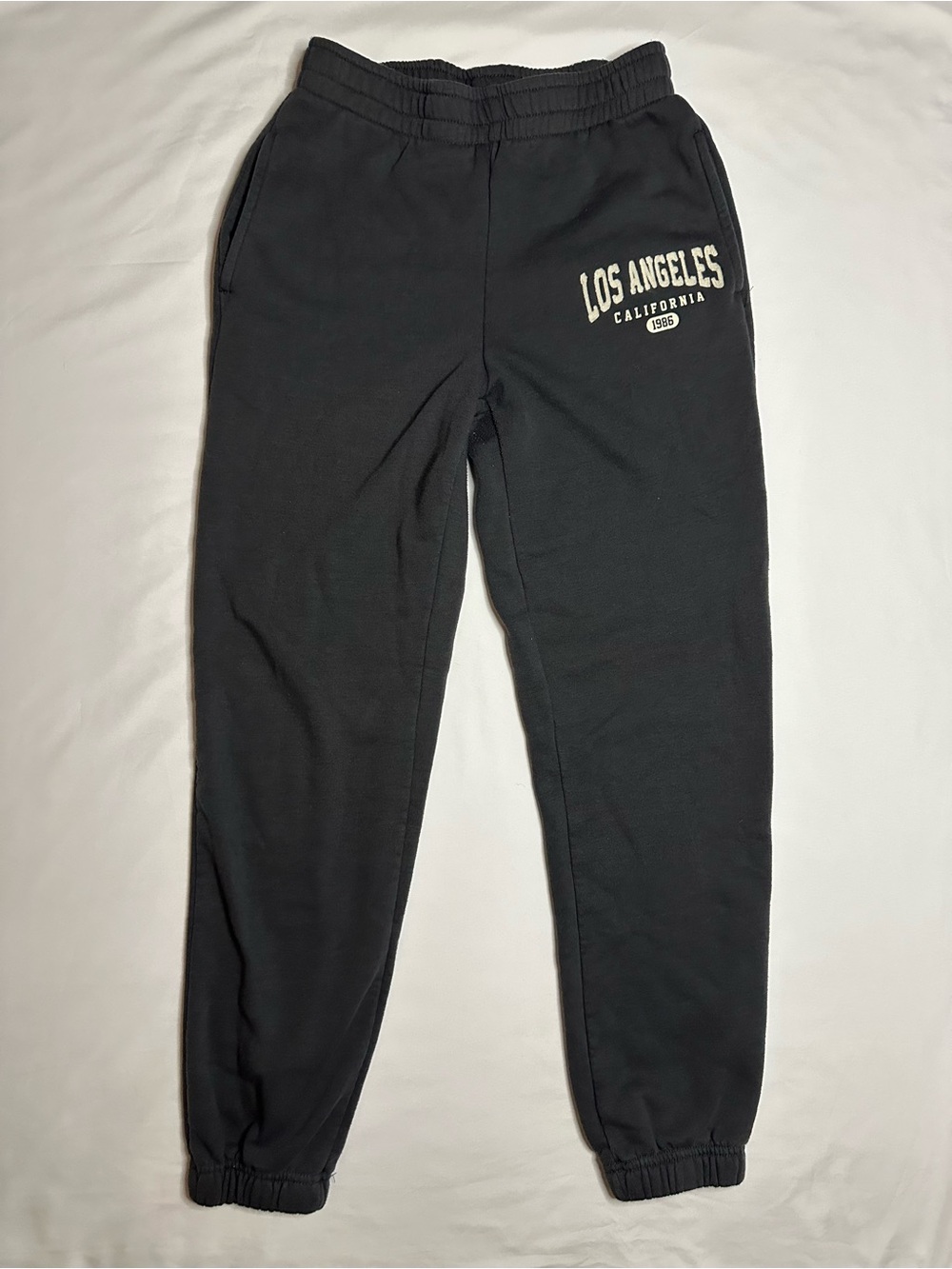 Aeropostale Los Angeles Graphic Dark Grey Sweatpants